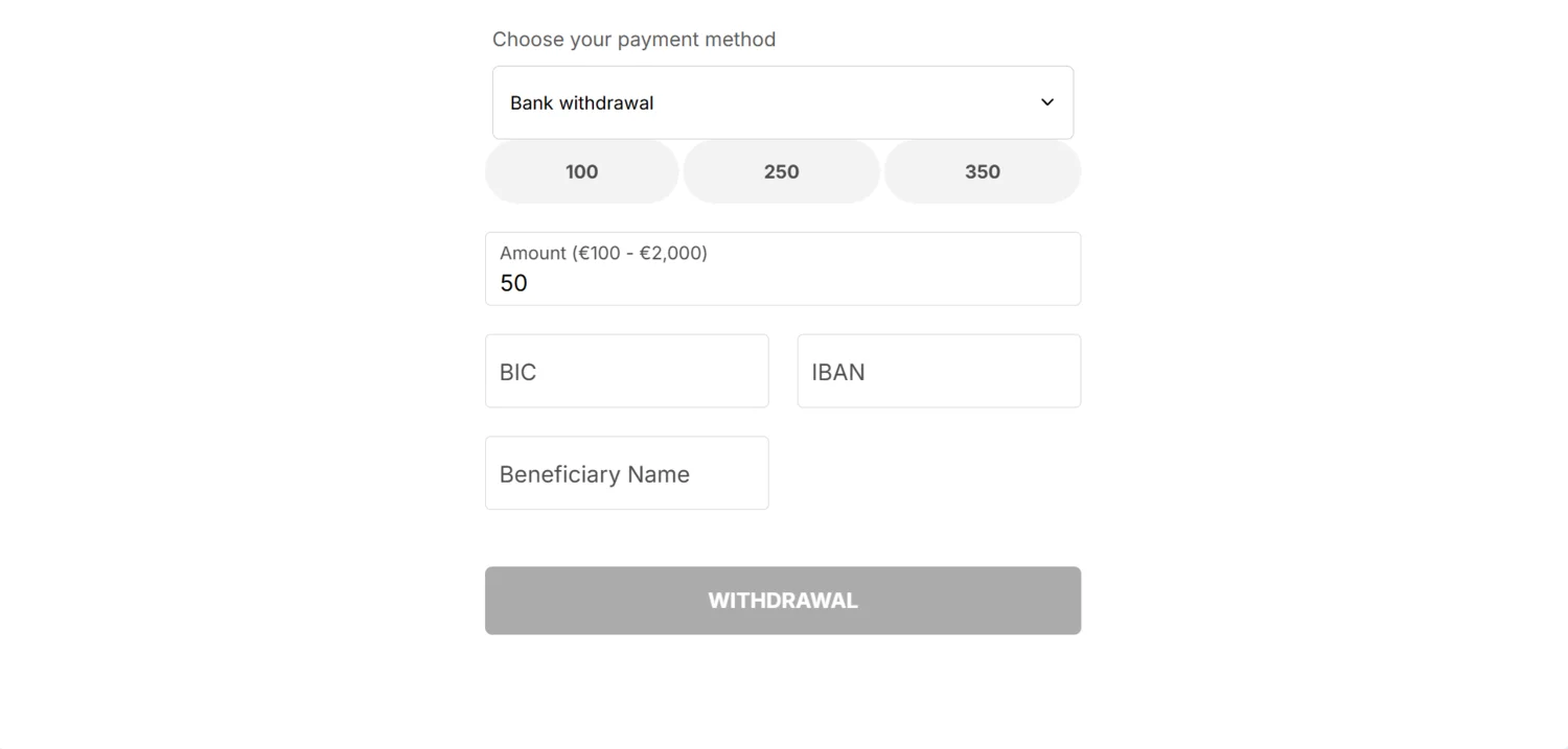 TrustStake Casino withdrawals