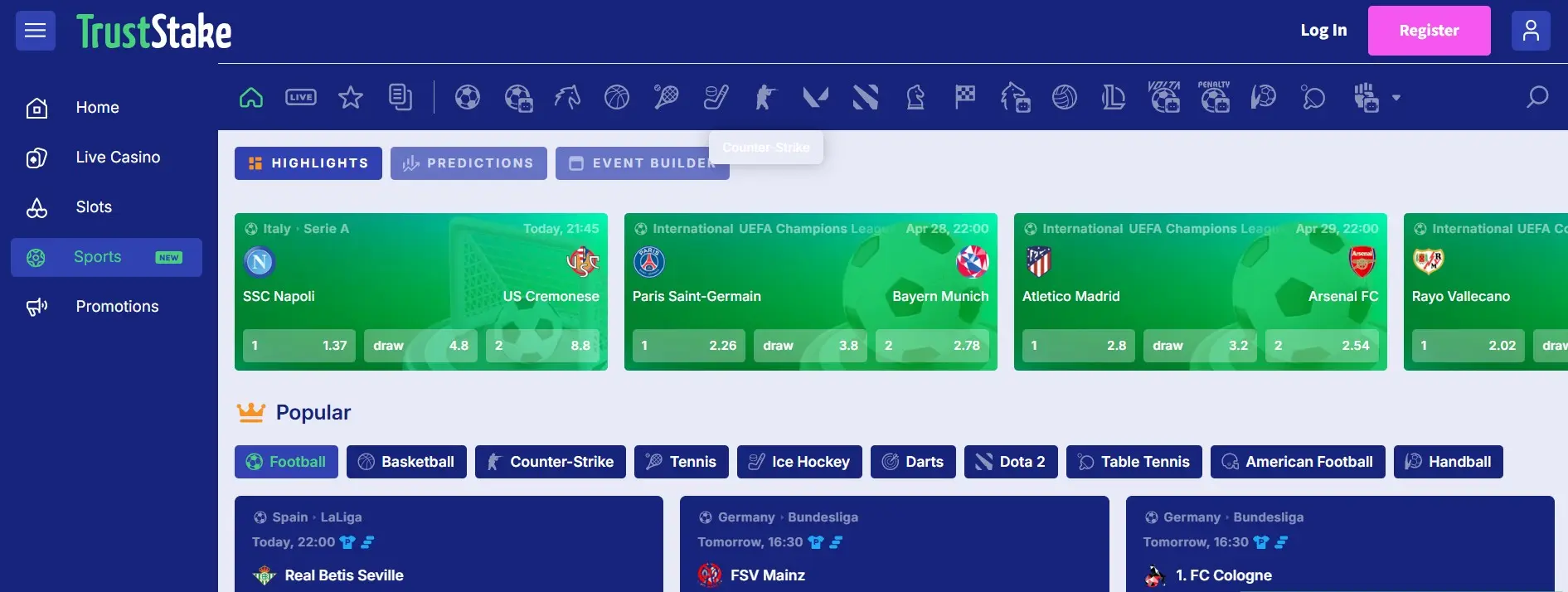sport bet